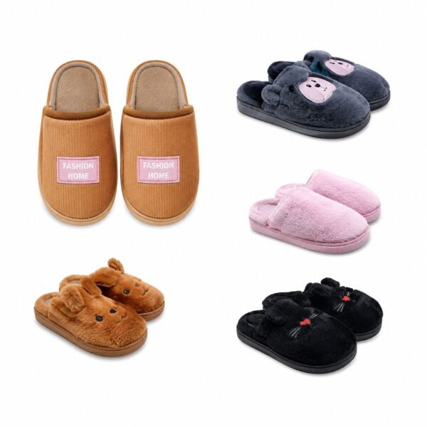 008 - Pantuflon dama bordado
