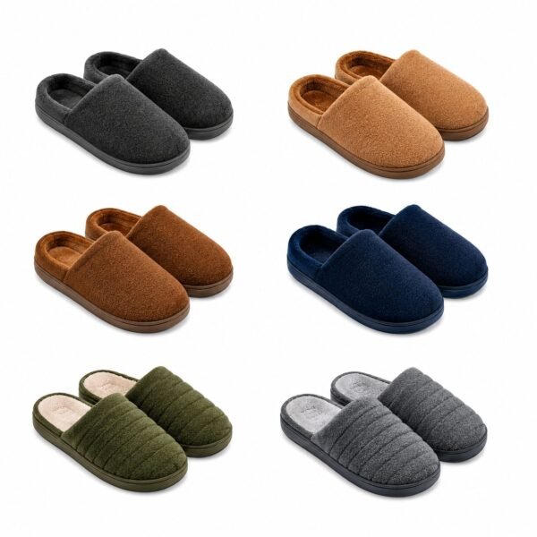 11 - Pantufla hombre inyectada bicolor